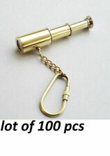 Brass Nautical Telescope Key Chain Lot of 100 Pcs picture