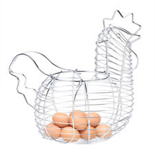 1PC Metal Bread Basket Metal Egg Basket Large Wire Basket Wire Fruit Basket picture