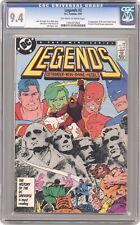 Legends #3 CGC 9.4 1987 1204325004 1st modern app. Suicide Squad picture