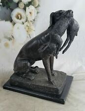 Rabbit Hunting Dog By Jules Moigniez Home office Decoration Artwork Sculpture picture