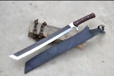 Custom Handmade Carbon Steel Blade Katana Machete Sword | Hunting Sword Camping picture