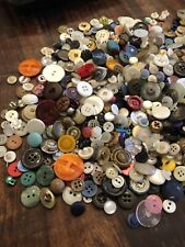 Over 2 Lbs Of Buttons Some Vintage picture