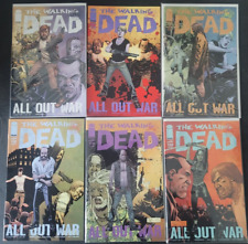 THE WALKING DEAD #115-126 FULL ALL OUR WAR IMAGE COMICS BONUS SET OF 19 ISSUES picture