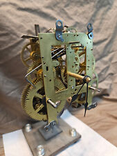 Restored Sessions Mantle Clock Movement Cleaned Serviced w/key pendulum picture