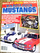 Fabulous Mustangs & Exotic Fords Magazine July 1987 Holley Carb Performance picture