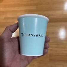 TIFFANY & CO FINE BONE CHINA Paper Cup Design Quantity 1 Made in Japan Coffee picture