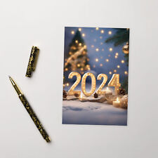 2024 New Year Standard Postcard picture