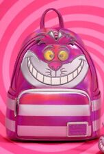 Disney 100 Limited Platinum Alice In Wonderland Cheshire Cat Loungefly Backpack picture