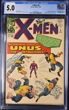 X-Men 8 CGC 5.0 1st Appearance Unus the Untouchable Jack Kirby Cover 1964 picture