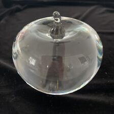 Crystal Apple from Sweden paperweight DS54 picture