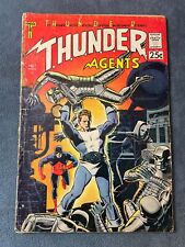 THUNDER Agents #1 1965 Tower Comic Book Wally Wood First Issue Low Grade Reader picture