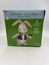 Gemmy Airblown Inflatable 7 1/2’ Easter Bunny picture