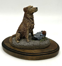 Aus-Ben Bronze Ready to Work  Dog Figurine - Limited -- 5 1/8