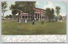 Colonial Hotel Mt Clemens Michigan Antique c1907 PM 1909 Raphael Tuck Postcard picture
