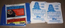 1983 TOPPS ROTJ CARDS 2 INCOMPLETE SETS AS IS SALE MISSING NUMBERS ARE IN THE... picture