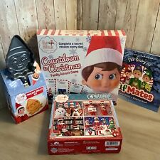 New Lot Of 4 Elf On The Shelf Advent Game Puzzles Pancake Pan Book picture