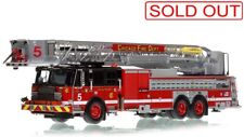 Chicago FD Tower Ladder 5 2018 E-One Cyclone II 1/50 Fire Replicas FR153A-5 picture