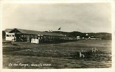 Vintage RPPC Postcard Marine Base Guantanamo Cuba Shooting Range c.1910-1930 picture