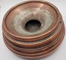 Antique The Pullman Co Railroad Copper Plated Brass  Spittoon Used on Trains picture