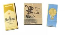 Vintage Matchbooks Unstruck Lot Of 3 Retro Marlboro Best Western Tux & Ballroom picture