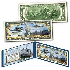IROQUOIS HUEY Bell UH-1 Military Army Helicopter Vietnam War Official $2 Bill picture
