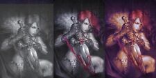 RED SONJA 1 OSH RED A B C B&W RED VIRGIN VARIANT 3 PACK SET NM 2023 DYNAMITE picture