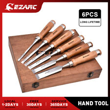 EZARC Wood Carving Hand Chisel Tool Set Professional Woodworking Gouges Steel US picture