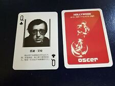 Woody Allen American Film Director Oscar Hollywood Playing Card WOW picture