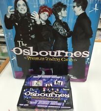 THE OSBOURNES Trading Card Factory Box (36 pks) (Inkworks)+ Official Album picture