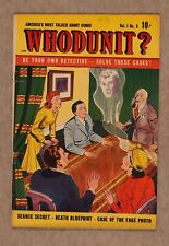 Whodunit #3 VG- 3.5 1949 picture