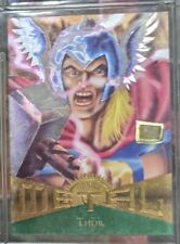 1995 Fleer Marvel Metal Thor #13 MCU Trading Card picture