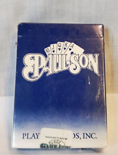 Vintage Paulson Playing Cards Sealed Blue Las Vegas NV Sealed picture