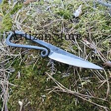 Antique Pirate Hand forged Blacksmiths Knife, Viking Knife, Medieval Celtic Kni picture