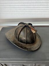 Vintage Cairns & Brother Leather Fire Helmet picture