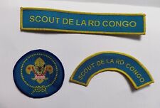 Boy Scout RD Congo patch lot / badges picture