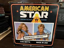 Vintage American Star Model 1400 Blow Dryer Hair Salon In Box NOS 1970's Beauty picture