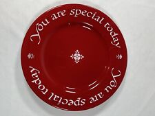 Vnt  Red plate, you are special today 1979 made in California. picture