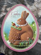 NEW Williams Sonoma Nordic Ware Easter Bunny 3D Cake Pan Rabbit Basket Spring K1 picture