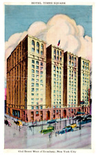 Vintage 1939 Hotel Time Square 43rd St. West Of Broadway New York PCB-6C picture