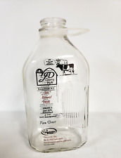 2009 First Edition Glass Milk Bottle JD Country Milk Kentucky half gallon picture