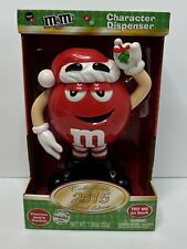 M&M's 2015 CRISTMAS SANTA CANDY DISPENSER MM COLLECTIBLE  Boxed picture