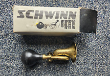 Schwinn Stingray Krate Vintage Brass Bugle Horn w/ Box. Looks Unused. picture