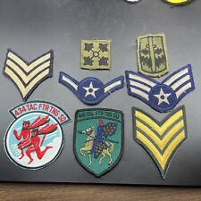 Lot of Eight Military Patches picture