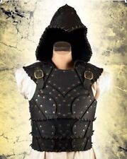 Articulated Scoundrel Leather Armor W Hood Witcher Cosplay Costume  Armor Gift picture