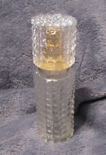 Beautiful Cubistic Glass/Crystal Perfume Bottle/Atomizer picture
