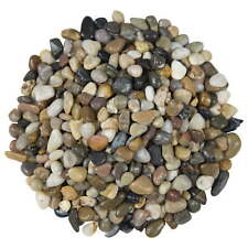 40 lb. Marble Decorative Stones, Grade-1,  Polished Marble Pebbles Multicolor picture
