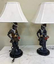 Unique Pair of Monkey Table Lamps picture