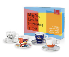 Illy Art Collection 2019 - Biennale Art - Cappucinno  Cups & Saucers - NEW picture