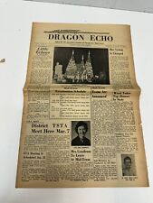 the dragon echo newspaper January 15 1963 picture
