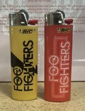Foo Fighters Bic Lighters 2 Pack Collectible Rare picture